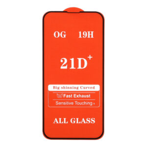 خرید عمده گلس فول 21D مدل iPhone 13 Mini 