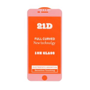 خرید عمده گلس فول 21D مدل IPhone 6 / 6S / 7 / 8